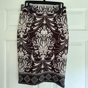 Cool black and white skirt